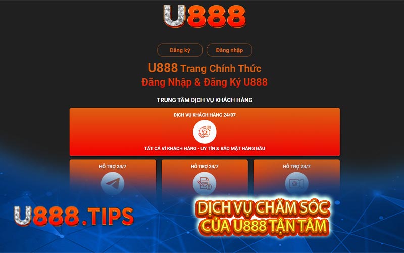 Dich Vu Cham Soc Cua U888 Tan Tam